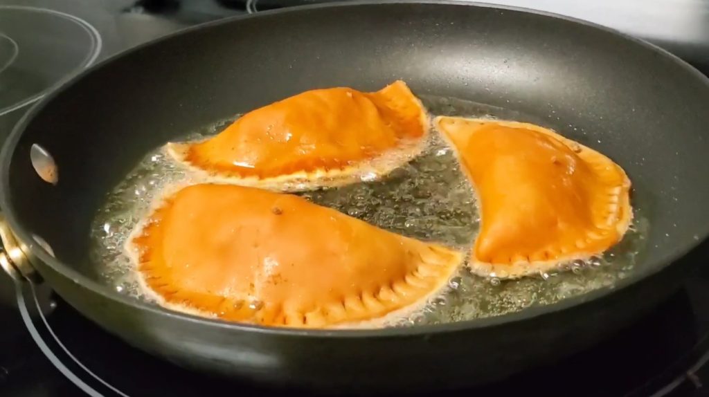 Fried Puerto Rican Empanadillas